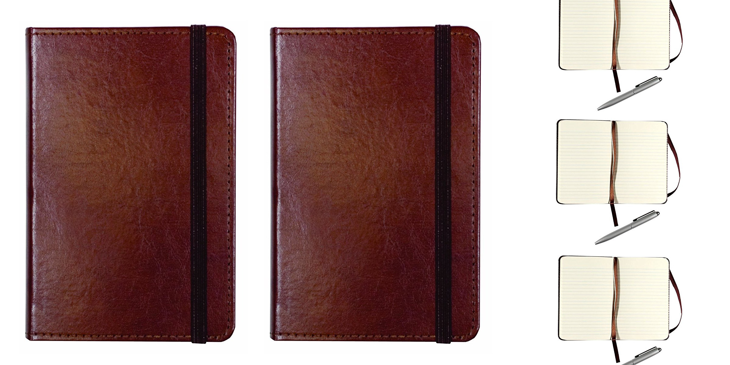 This mini bonded leather C.R. Gibson notebook can be yours from $5 ...