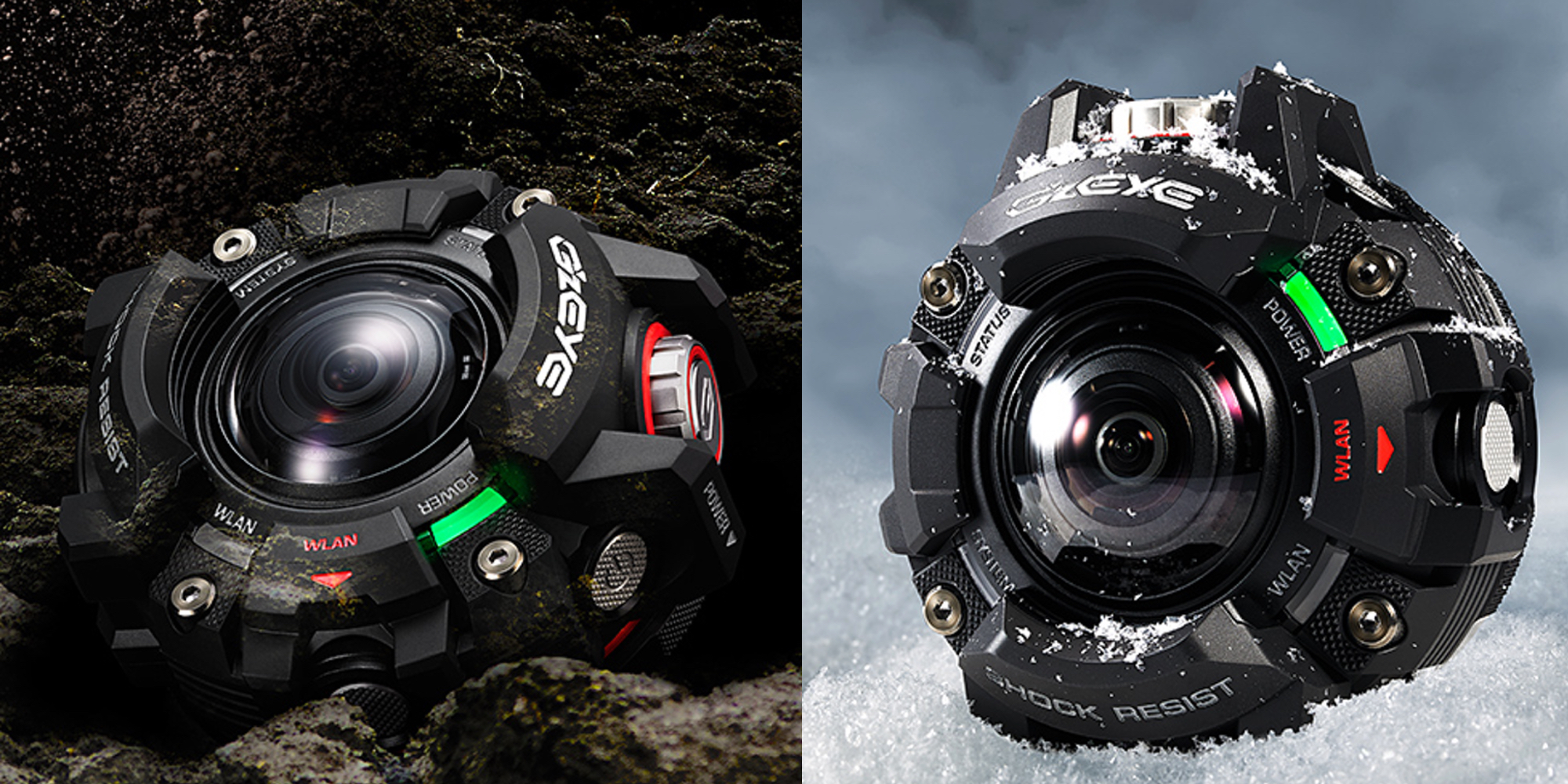 Casio's GZE-1 action camera sports the brand's iconic style in a