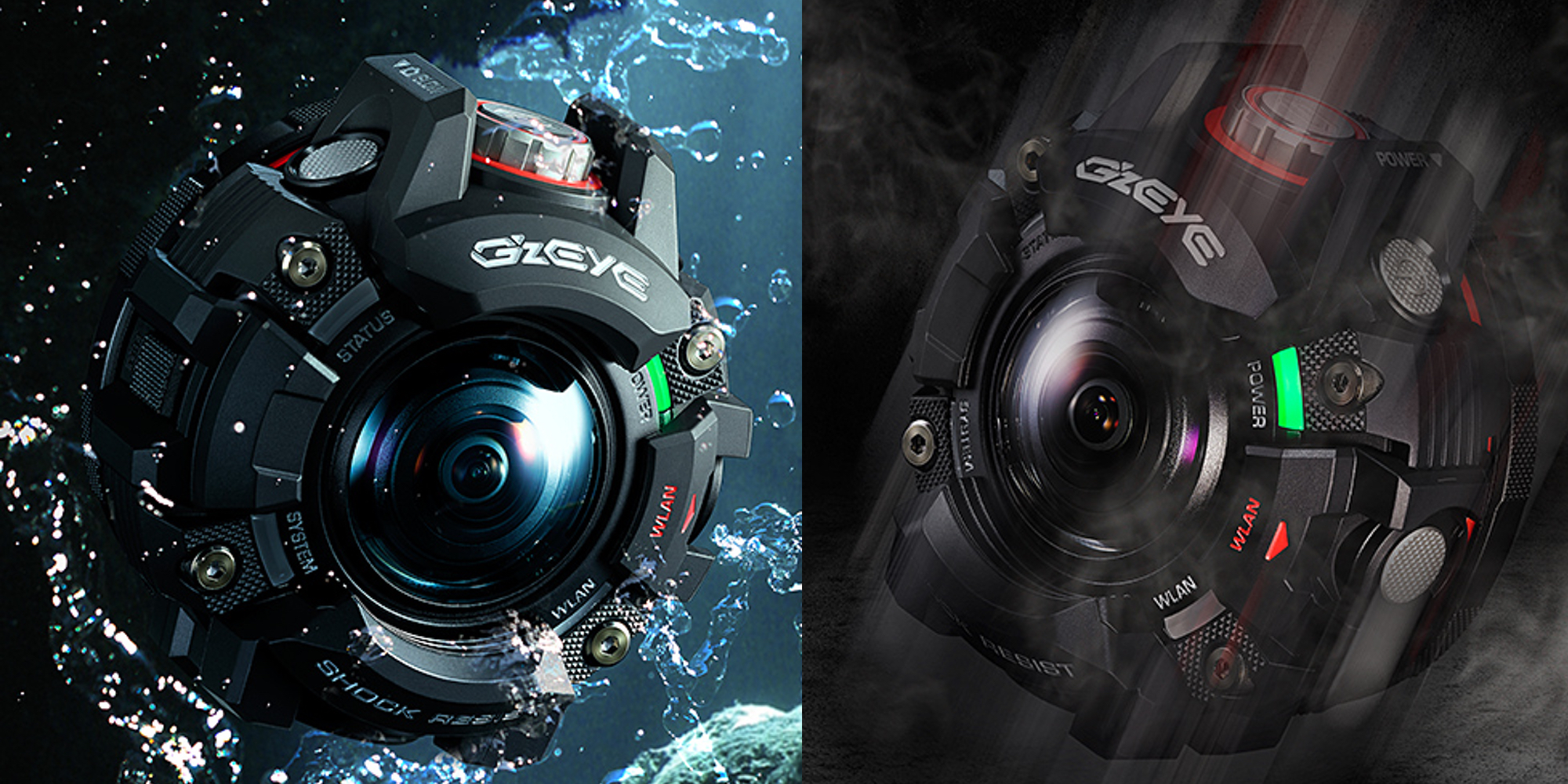 Casio's GZE-1 action camera sports the brand's iconic style in a