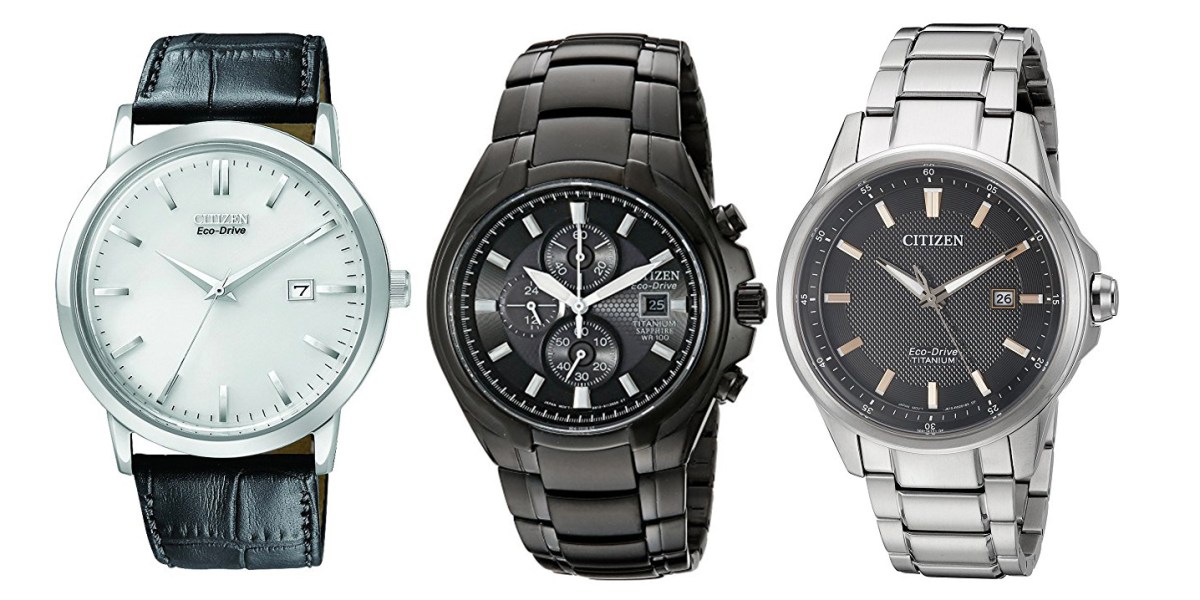 Amazon is taking up to 60% off Citizen Watches in today's Gold Box ...