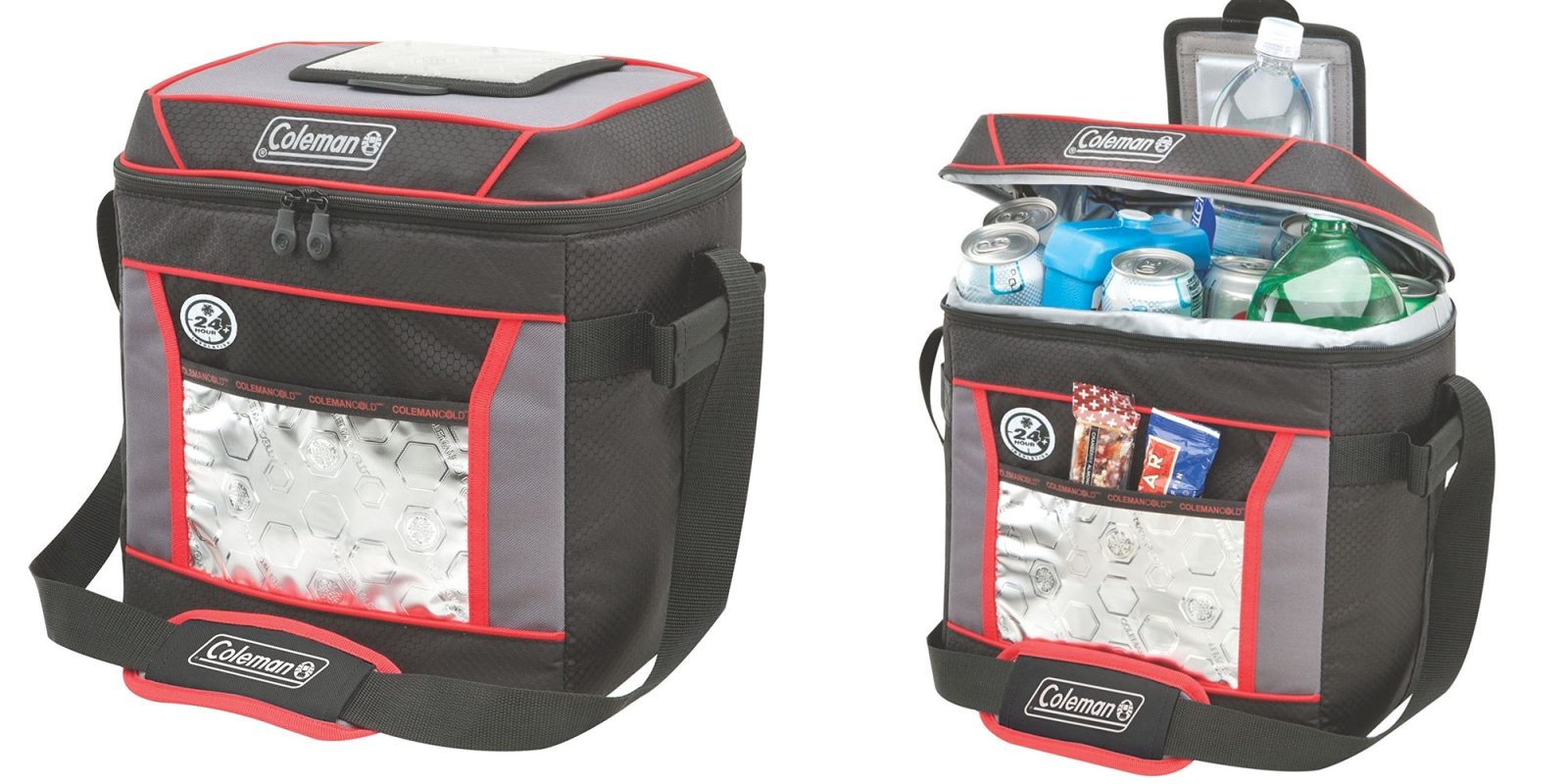 coleman 24 hour 30 can soft cooler