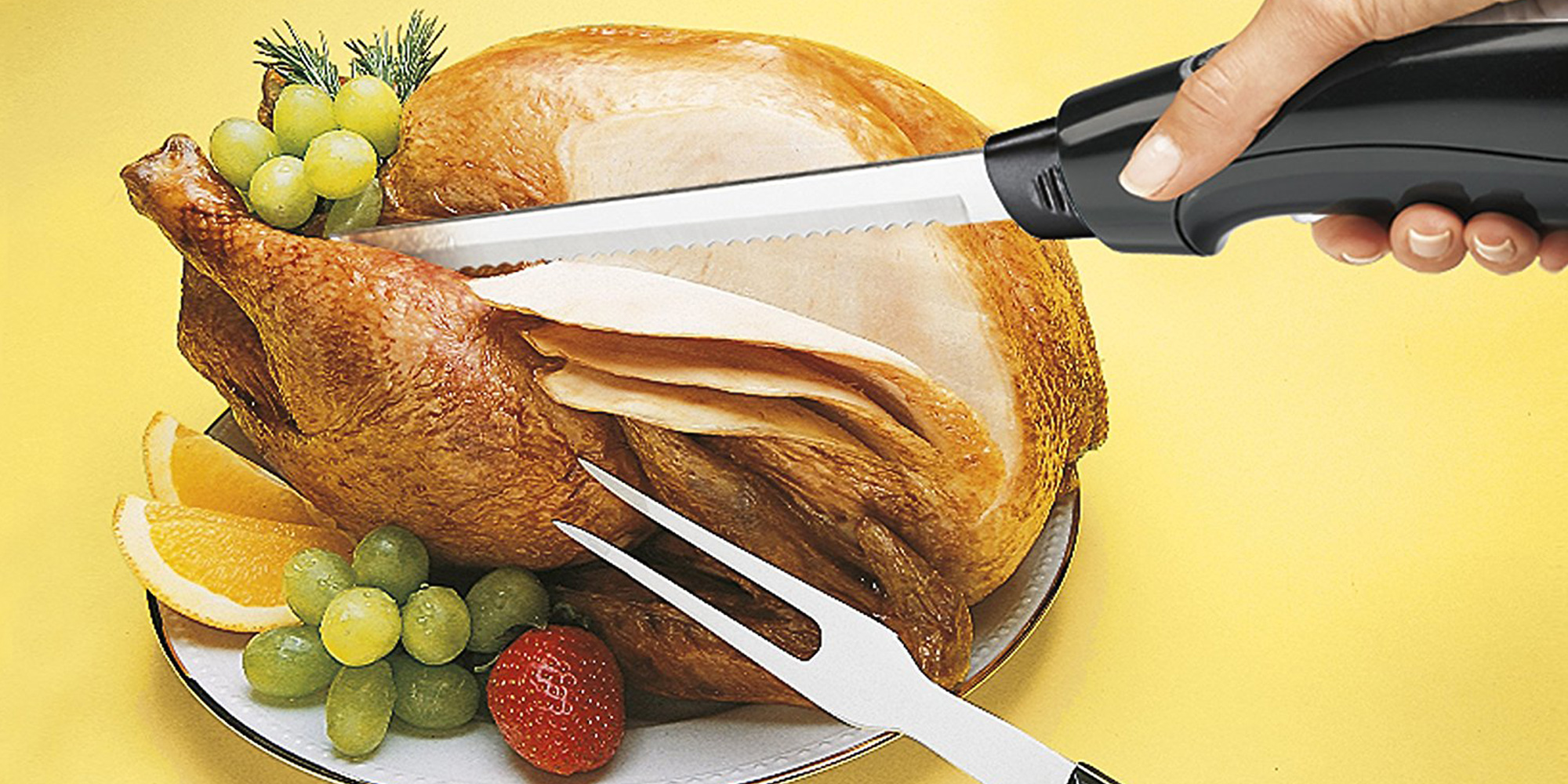 Carving a Turkey with an Electric Knife 
