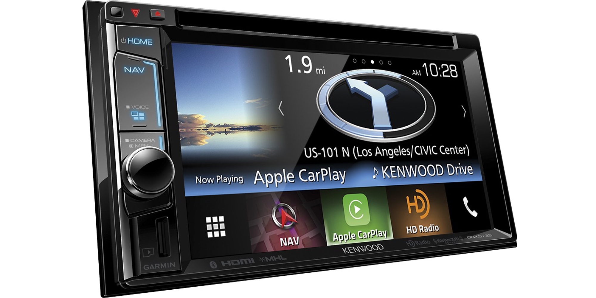Get the most out of your car with Kenwood's CarPlay Receiver and