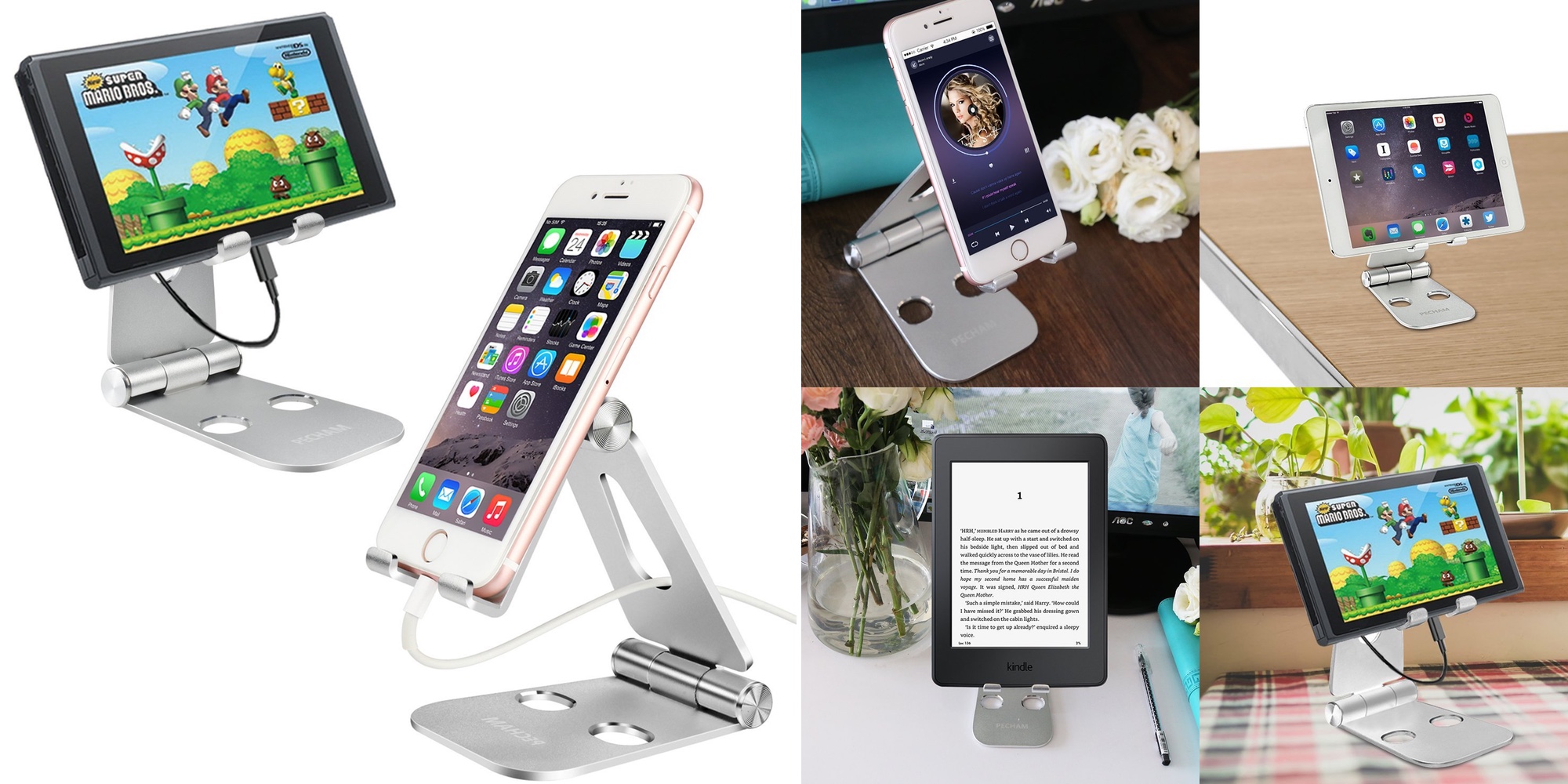 Smartphone Accessories iPhone Adjustable Desk Stand Mount 9, more