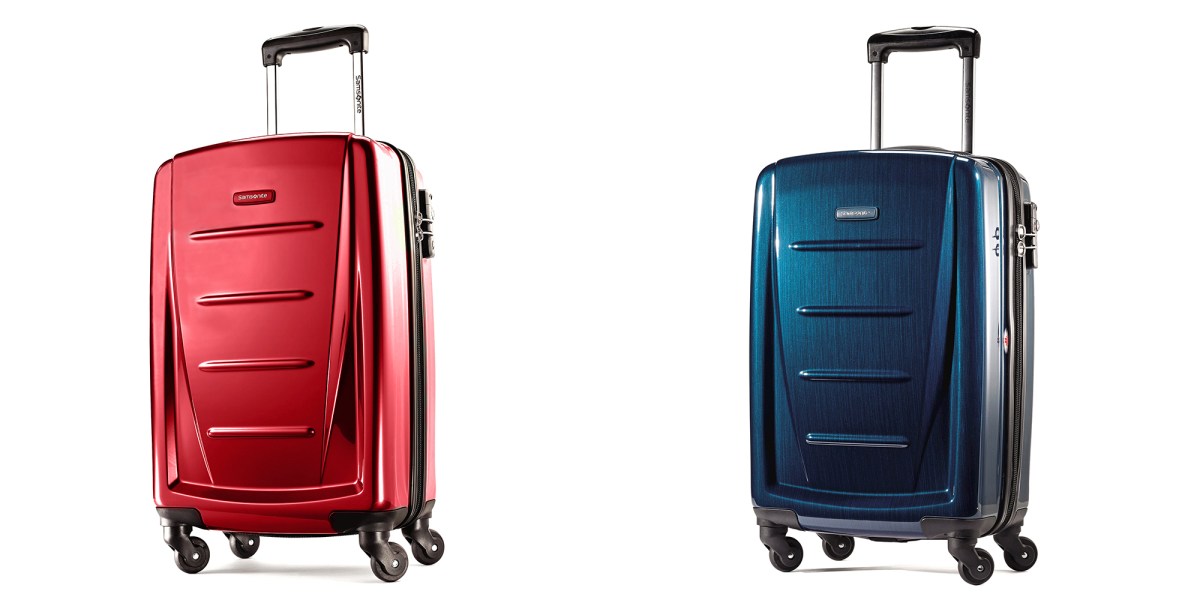 Upgrade to a new Samsonite 24-inch Spinner Suitcase for $70, nearly 50% off