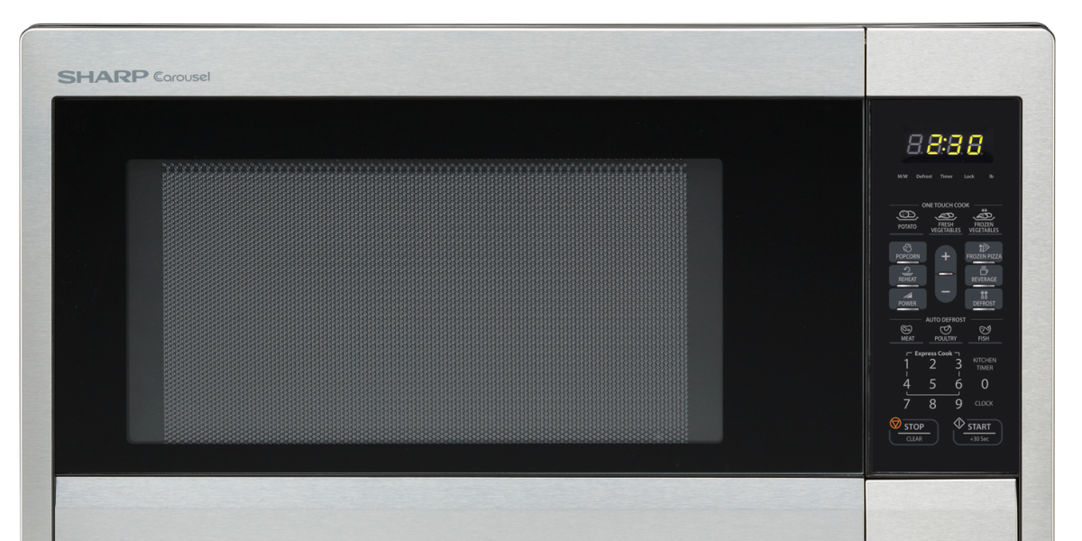 Sharp Stainless Steel 1.1 Cu. Ft. Microwave drops to $90 shipped for