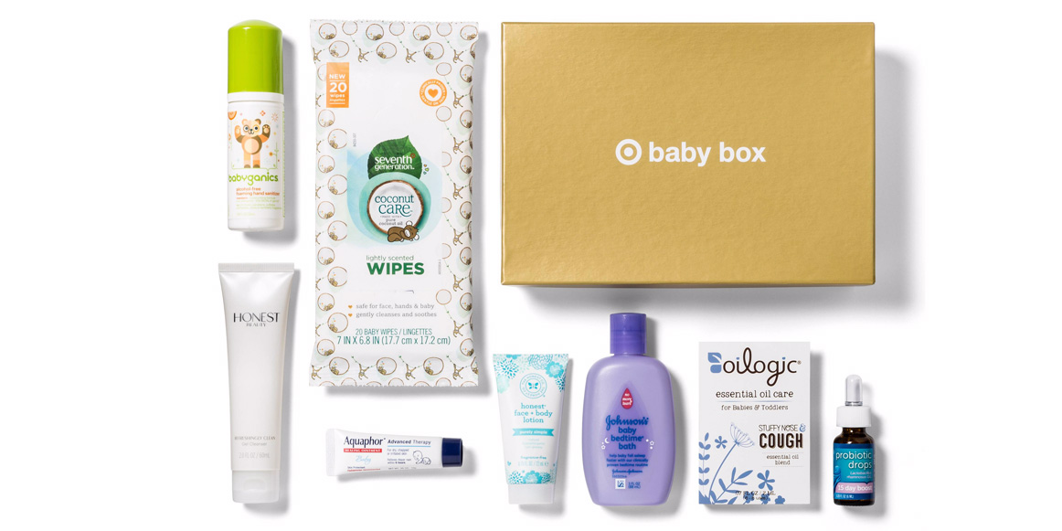 Target's October Baby Box has 8 items for just $7 (over $35 value)