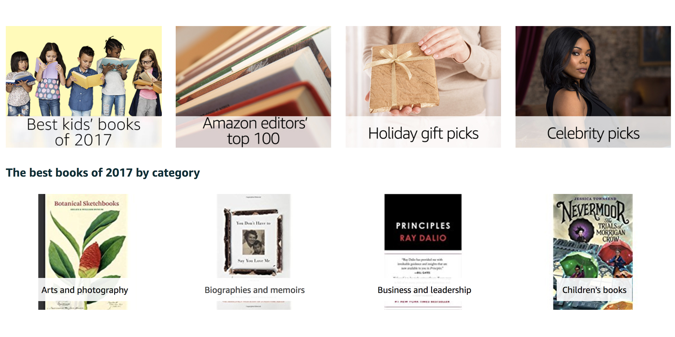 Amazon releases its Best Books of 2017 list with great gift ideas