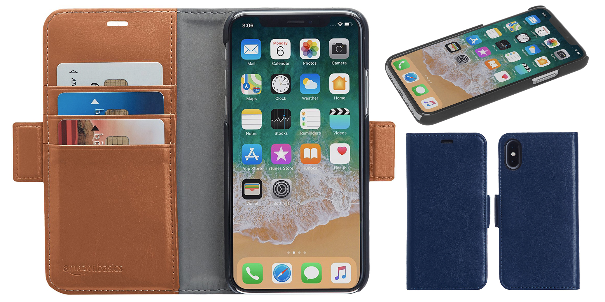 AmazonBasics releases new iPhone X/8 wallet and detachable cases for $28