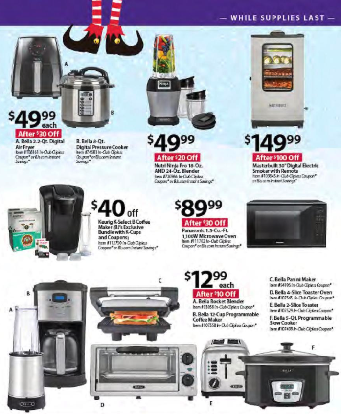 BJ's Black Friday 2017 Ad Samsung 65" 4K HDTV 850, DJI Spark 400