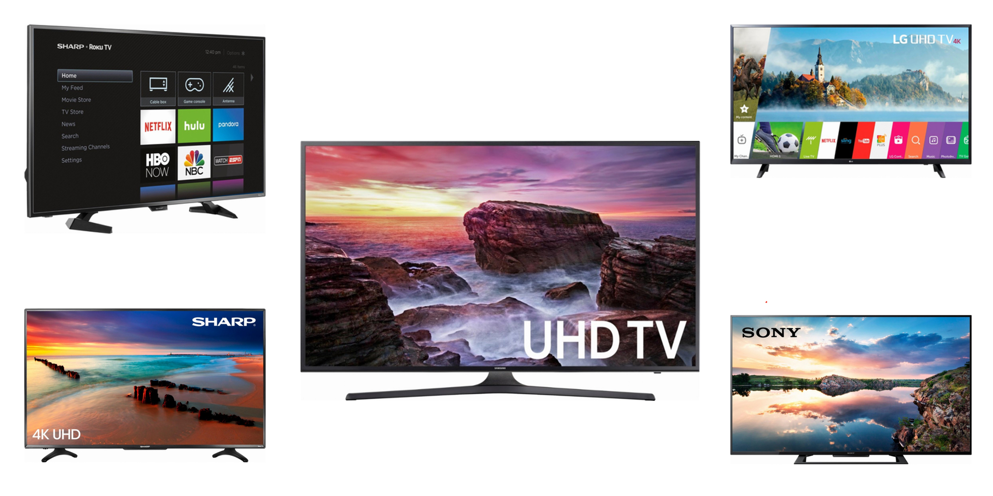 Black Friday 2017 TV deals: Samsung 55-inch $300 off, Sharp Roku 50-inch $180, more - 9to5Toys