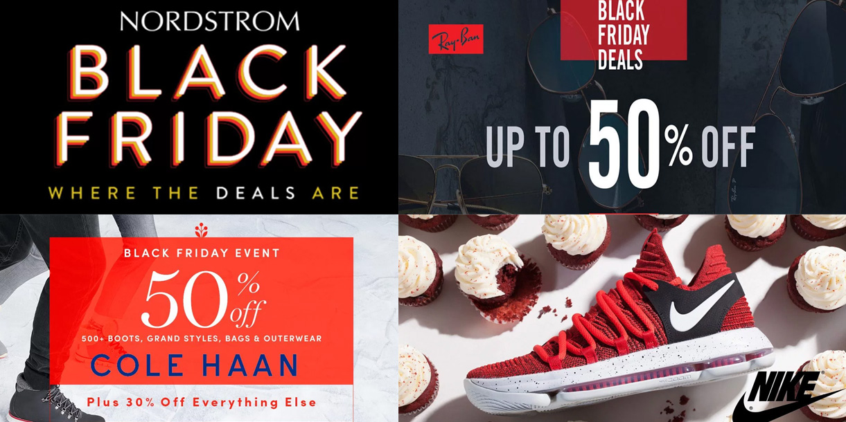 Best Black Friday Fashion Deals Cole Haan, RayBan, Nordstrom, much more