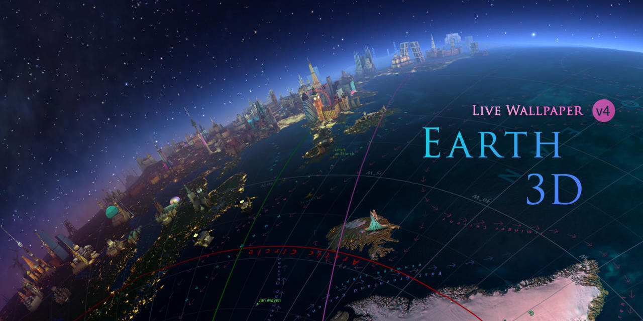 Earth 3D interactive wallpaper app for Mac drops to just ...