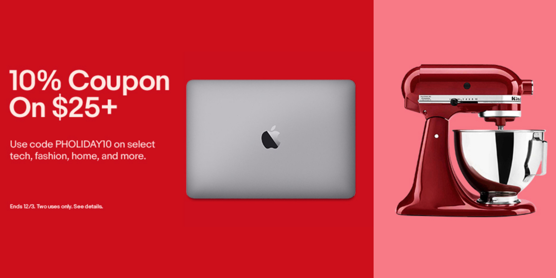 eBay's latest promo code takes 10 off 25+ tech, home goods, much