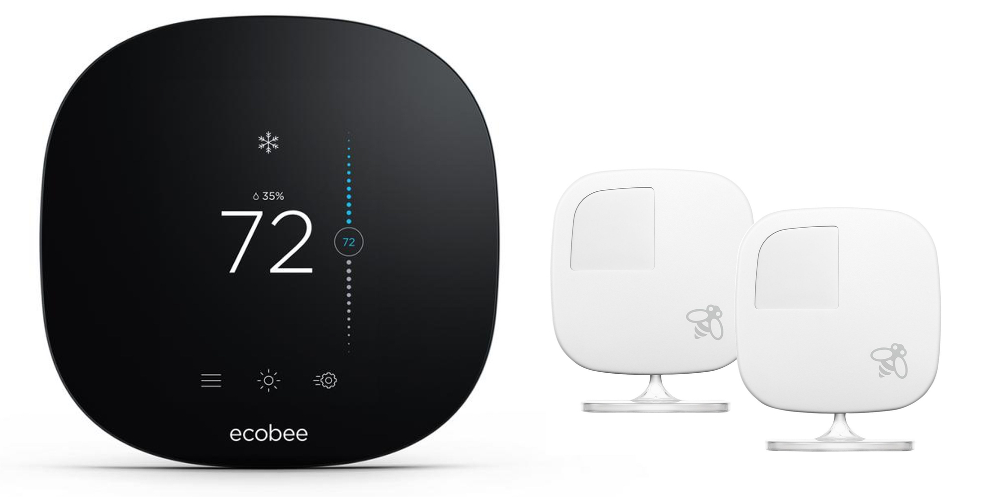 Get the Ecobee 3 Lite Smart Thermostat & 2 room sensors for 198 (Reg