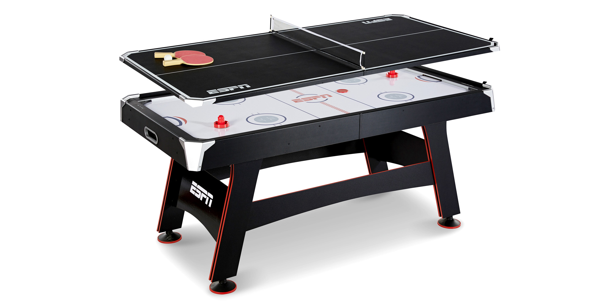 Score a 2-in-1 air hockey & ping pong table from ESPN for ...