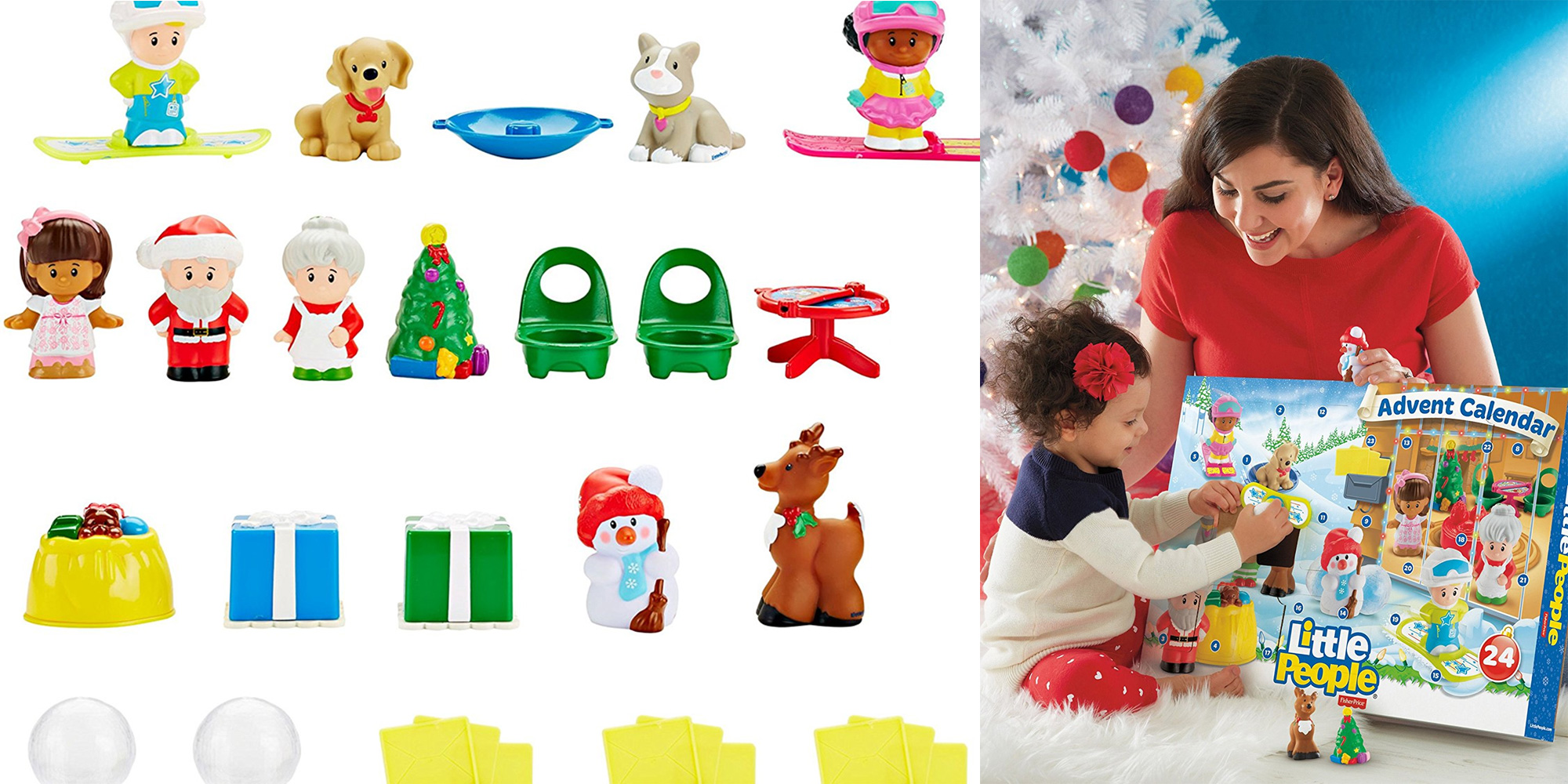 Help your kids count the days to Christmas w/ a FisherPrice Advent