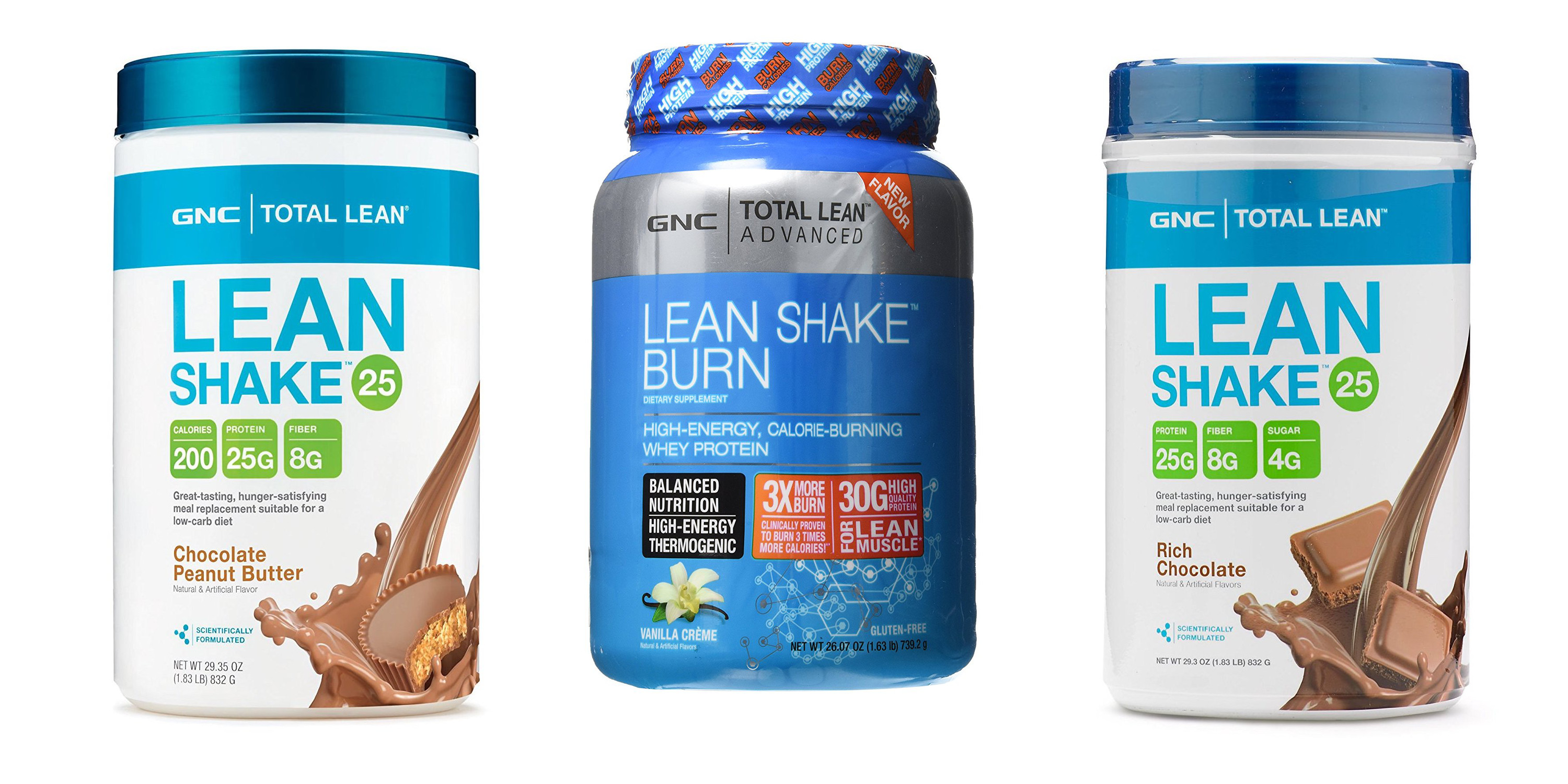 GNC health/nutrition from 10 on Amazon Total Lean 22, Protein Shakes 25, more