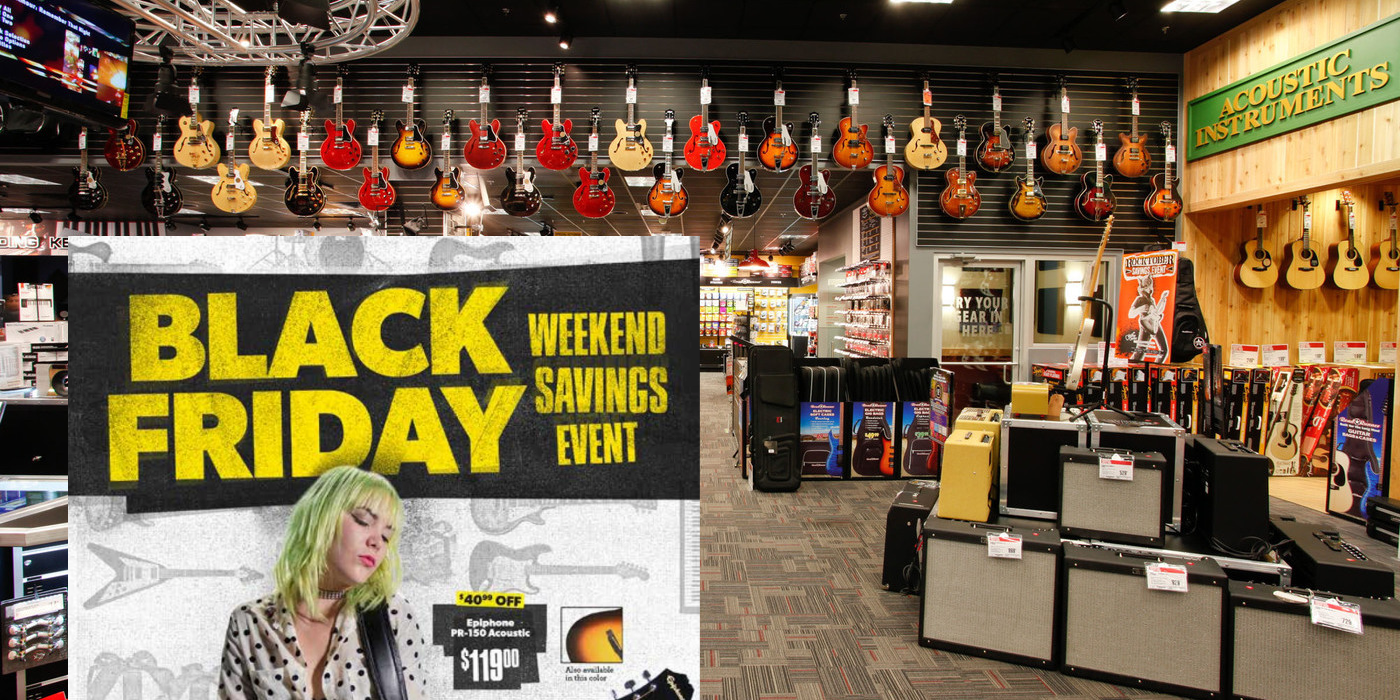 Guitar Center Black Friday 2017 ad MIDI controllers, guitar