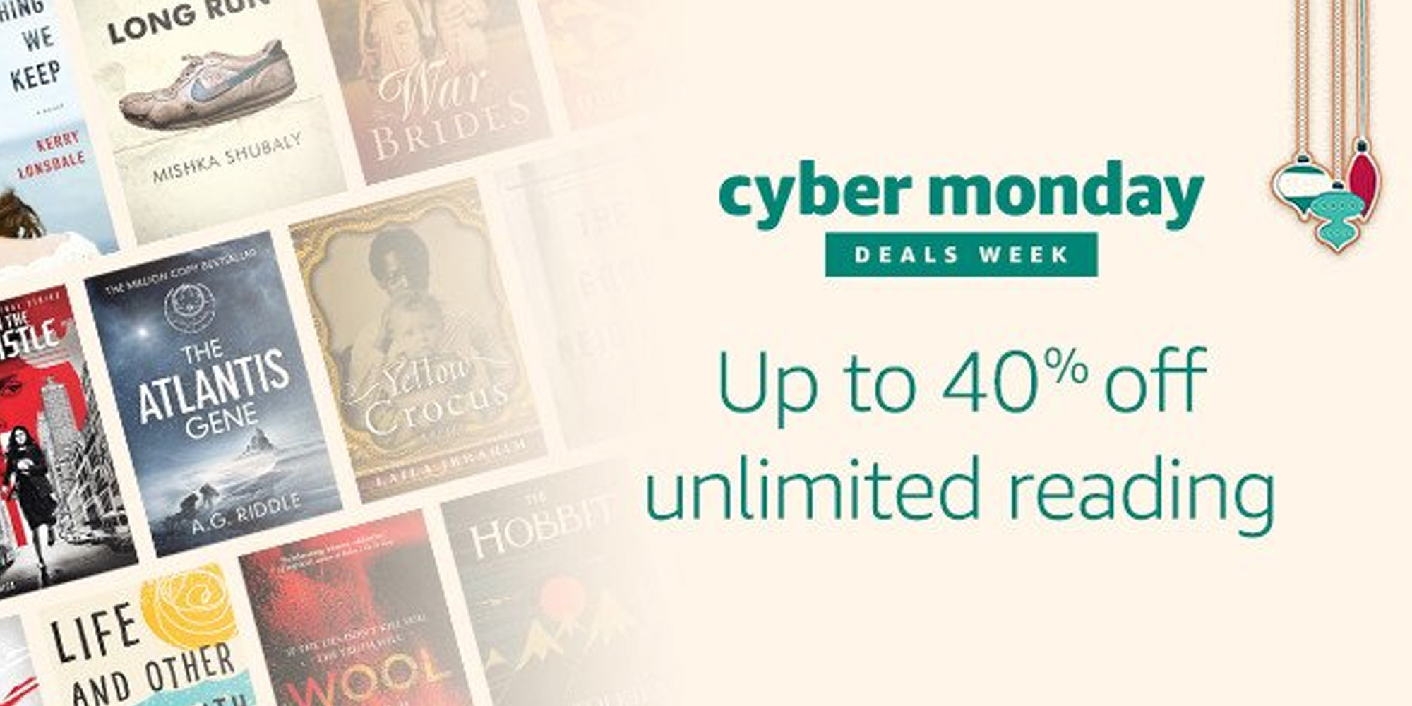 Kindle Unlimited Cyber Monday sale has 12mo membership for 80, more