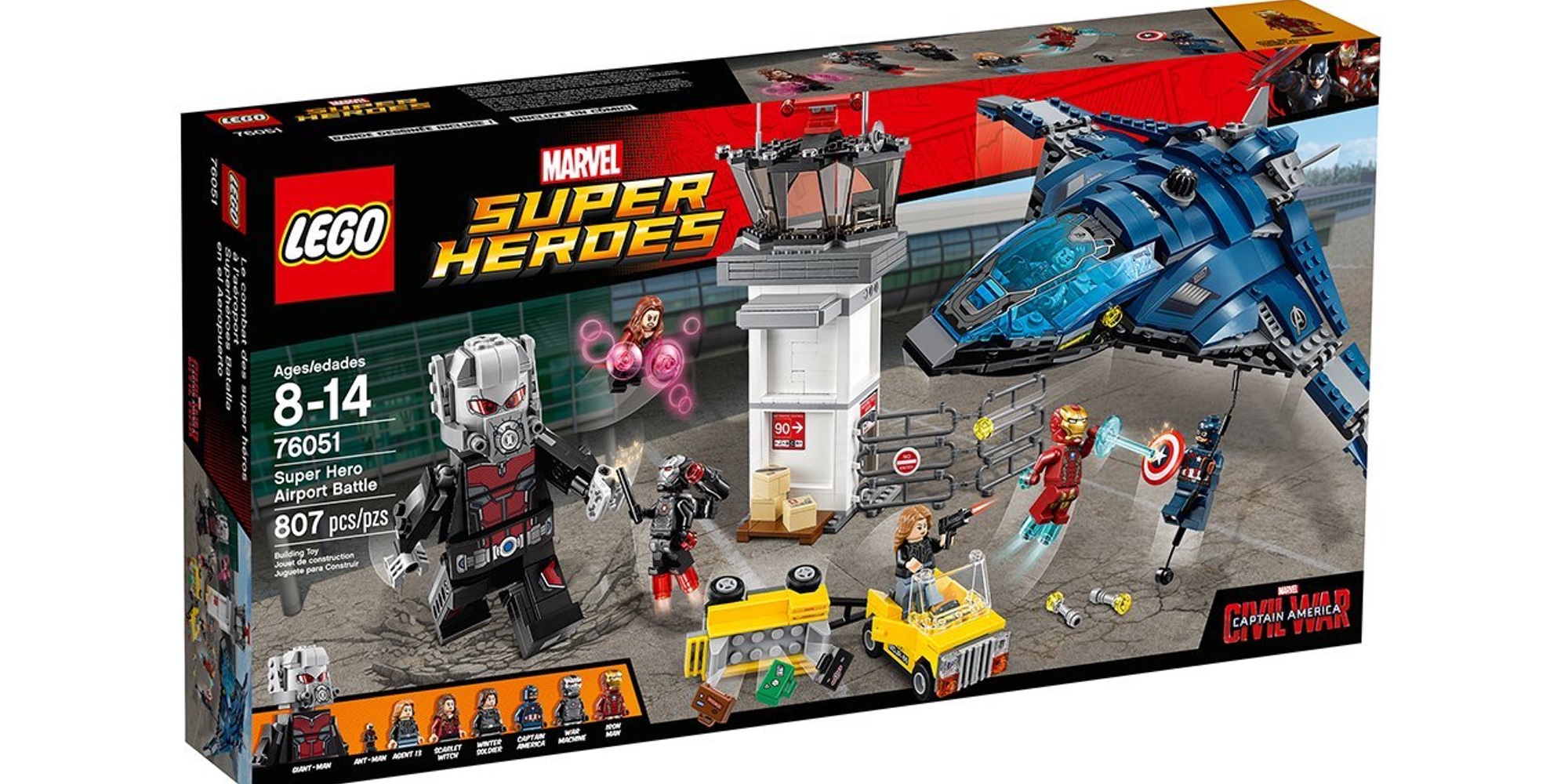 marvel superhero lego set