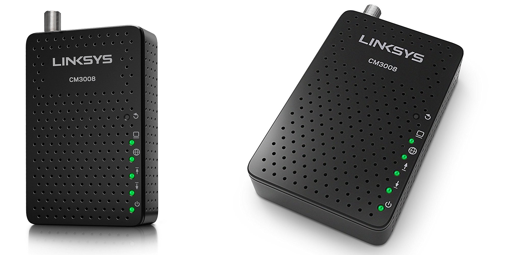 Kill cable modem rental fees deck of cards sized Linksys DOCSIS 3.0