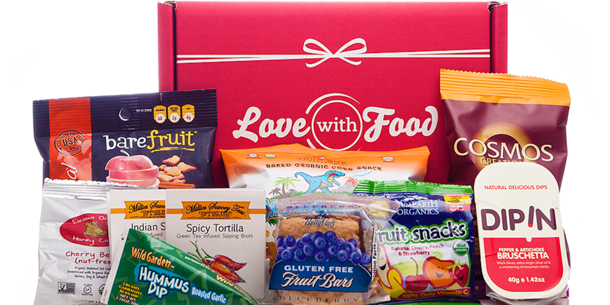 Love With Food Delivers Delicious Healthy Snacks To Your Door 3 Month 
