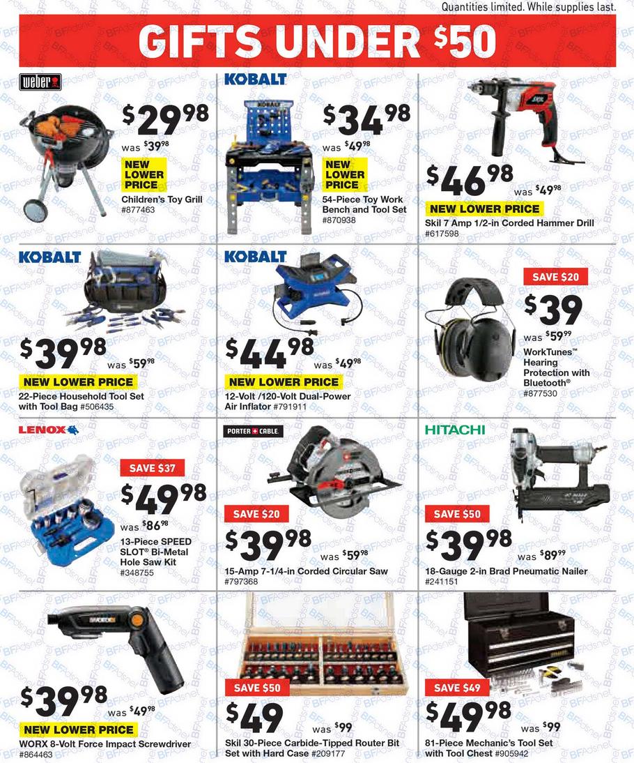 Lowes Black Friday 2019 Tool Deals