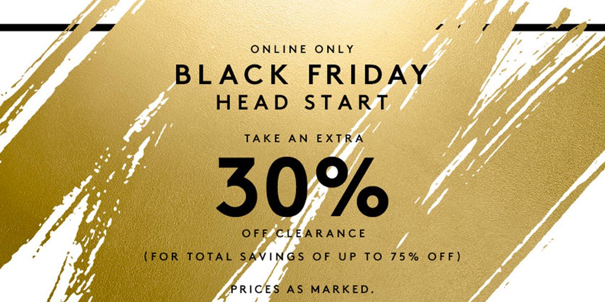 Nordstrom Rack Black Friday Sale Takes An Extra 30 Off Clearance