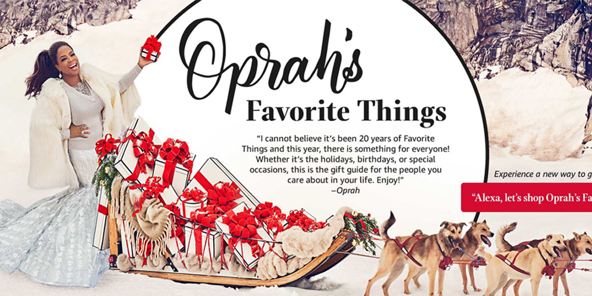Oprah's gift guide is live on Amazon and here is our favorite picks