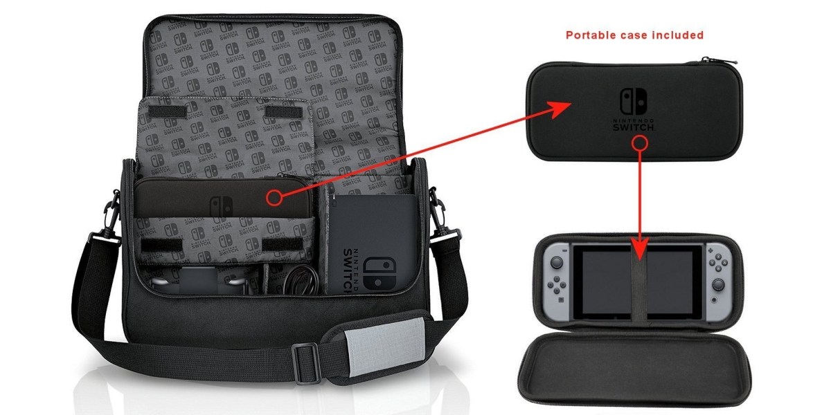 Officially Nintendo Messenger Bag + removable for $28 Prime shipped