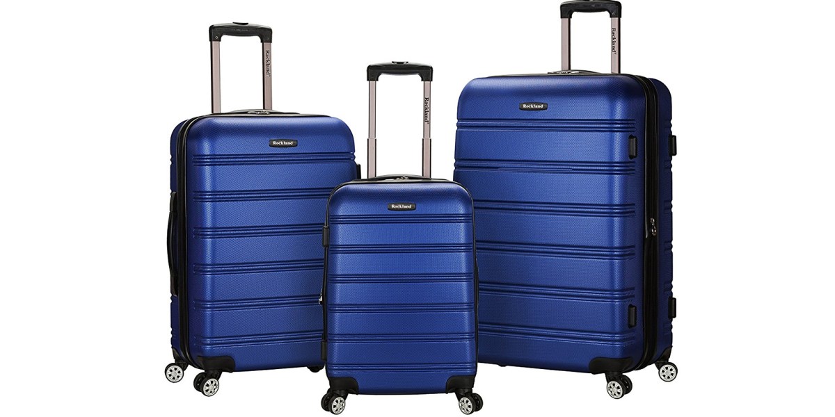 Be ready for holiday vacations w/ a 3-piece luggage set: $73 shipped ...