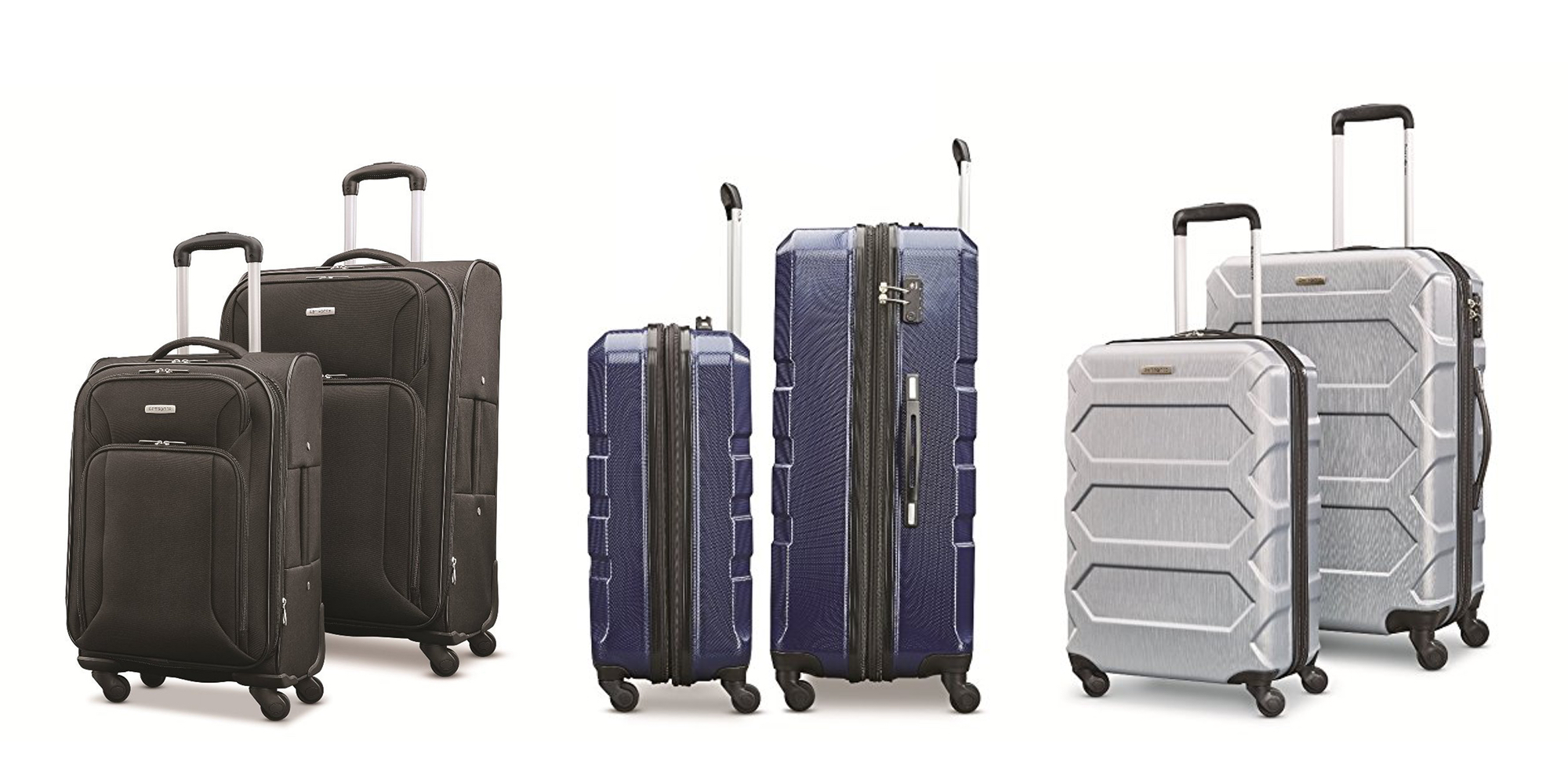 samsonite jaws 2 piece luggage set review