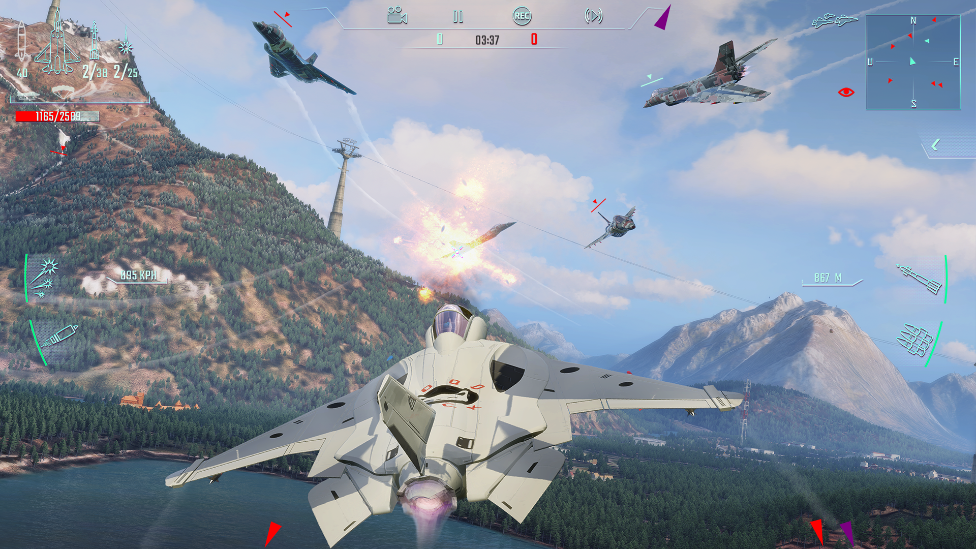 fighter jet games for mac