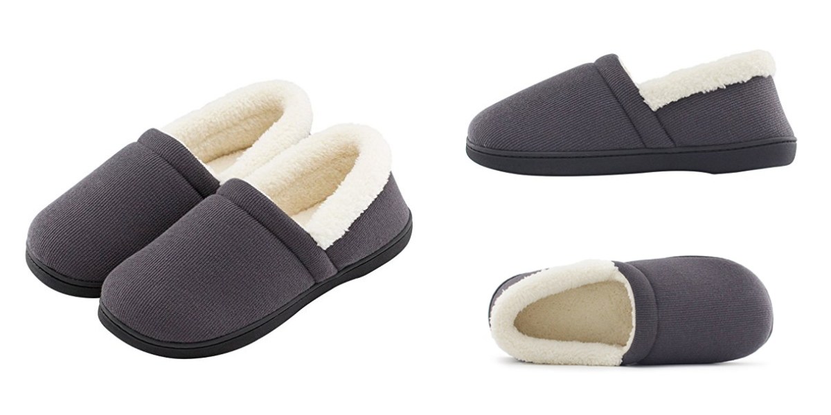 HomeTop Memory Foam House Slippers are just $14 (Reg. $30)