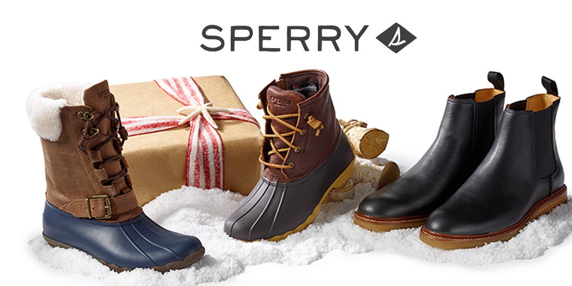 sperry boots black friday