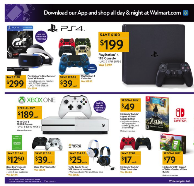 Screenshot] Ps4 Game Deals (Walmart Black Friday Ad) : r/PS4