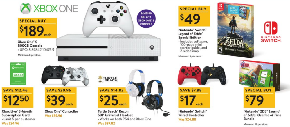 Walmart Black Friday 2017 ad: 9.7-inch iPad $249, Roku, Xbox One/PS4, Dyson, much more! - 9to5Toys
