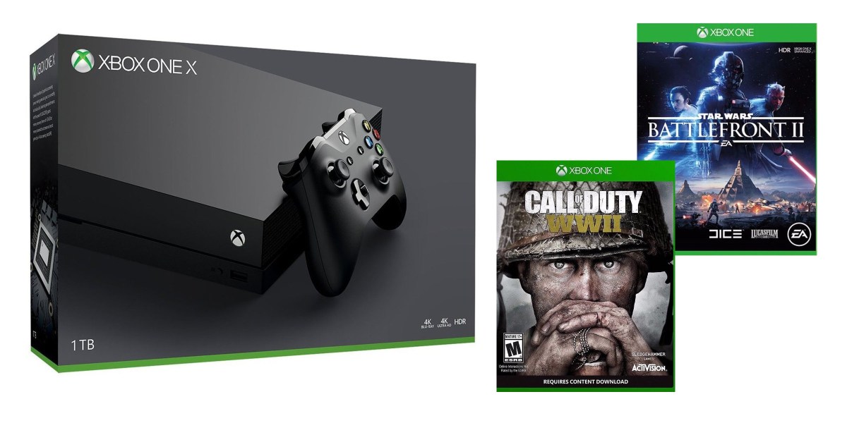 Best Game Deals Black Friday Edition: Xbox One X + Battlefront 2 & COD - Will Xbox One X Have A Black Friday Deal