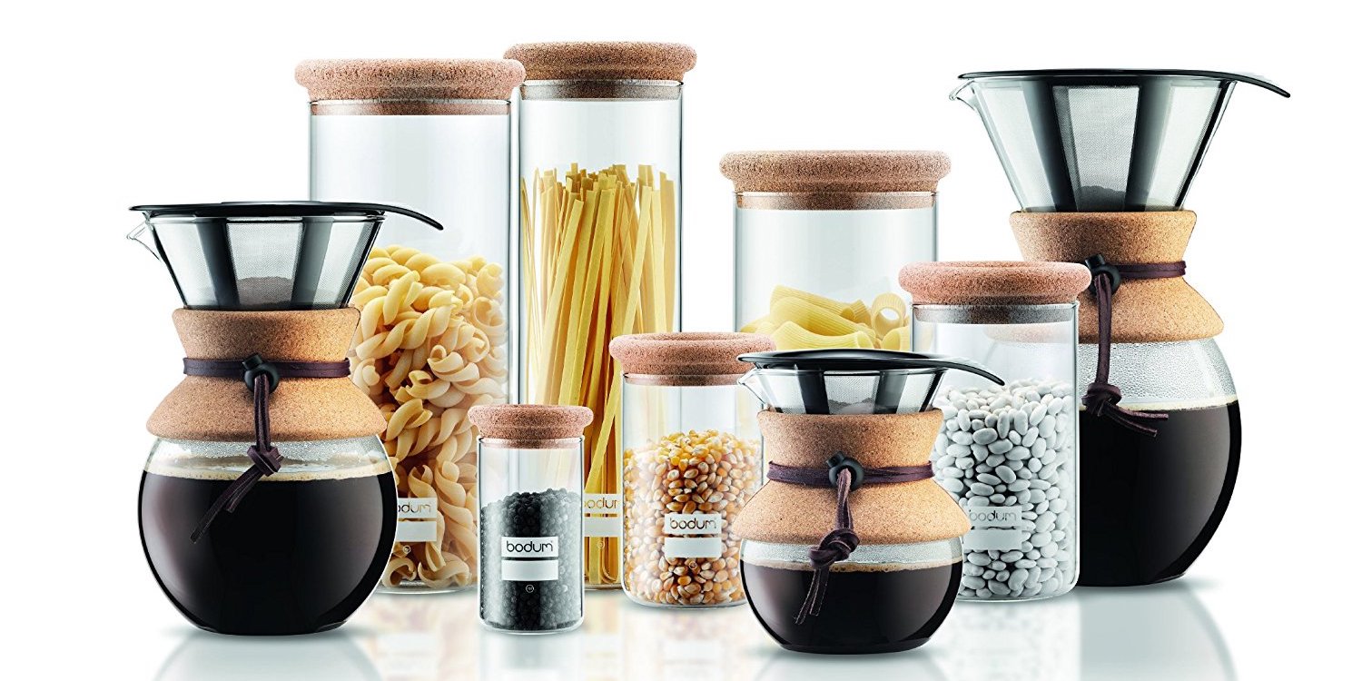 Upgrade to the Bodum Cork Band Pour Over Coffee Maker for 17.50 Prime shipped
