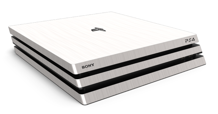 Colorware's customizable metal/wood/leather PS4 Pro skins are now available