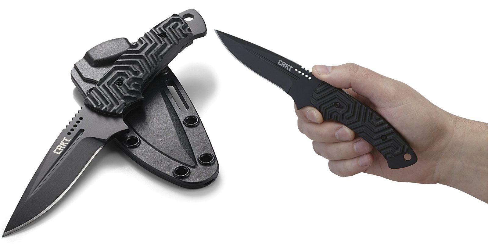 Stay safe in the woods w/ a CRKT fixedblade survival knife 27 (Reg