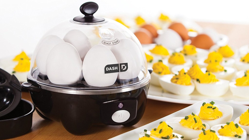 BELLA Rapid 7 Capacity Electric Egg Cooker for Hard Boiled, Poached,  Scramble