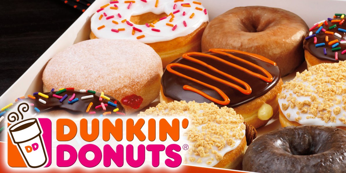 Get a 10 Bonus Credit from Dunkin' Donuts when you buy 20 in Gift Cards