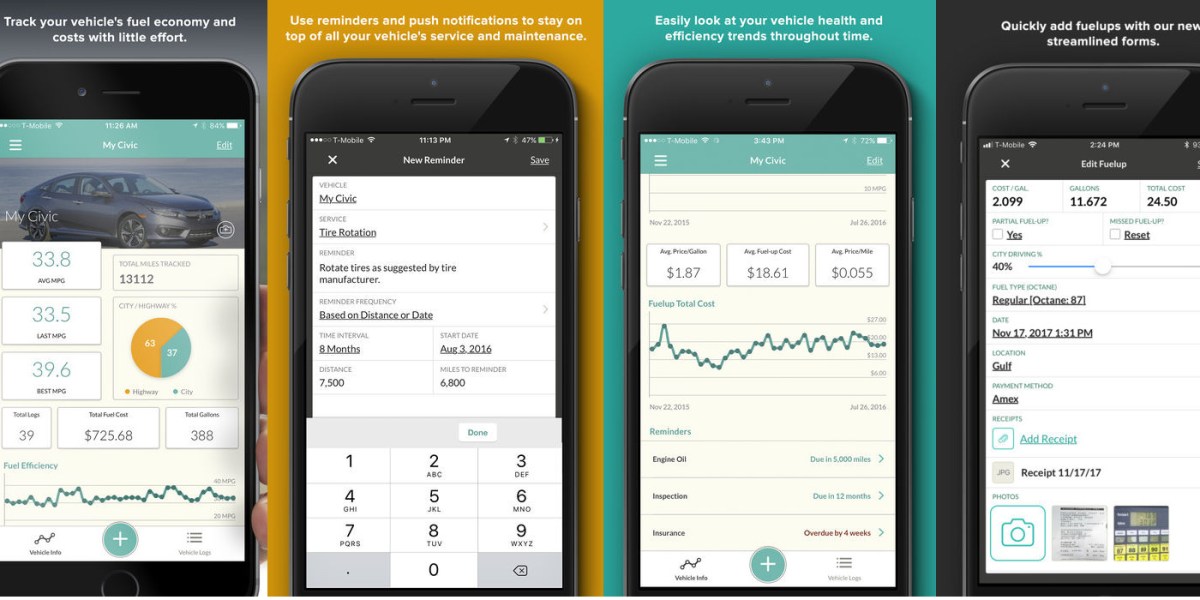 Fuelly MPG, Mileage & Service gets a rare price drop on the App Store