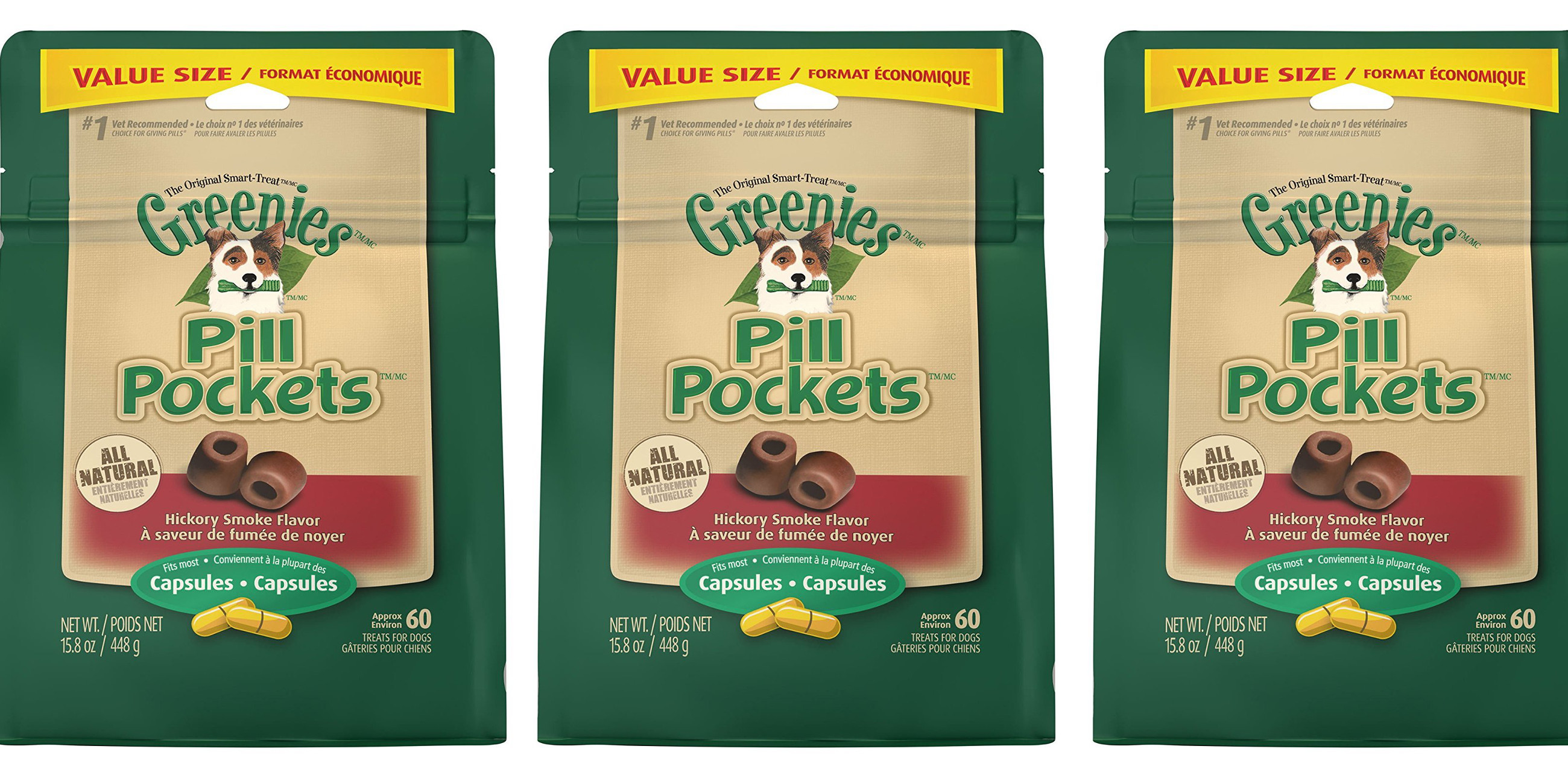 Greenies Pill Pockets Dog Treats (15.8oz) from under 10 Prime shipped