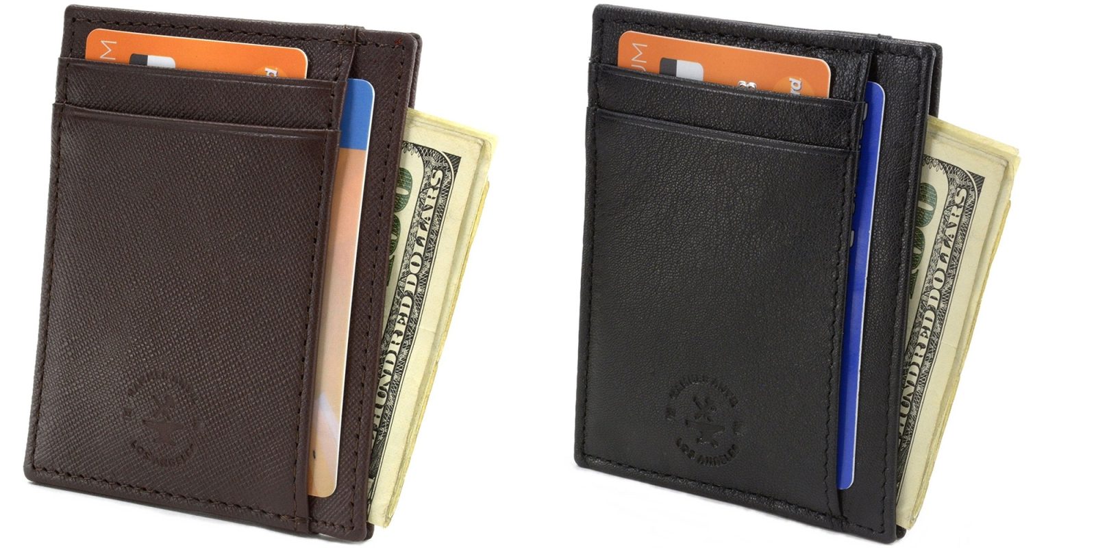 These Minimalist Genuine Leather Front Pocket Wallets are as low as $6 Prime shipped today ...