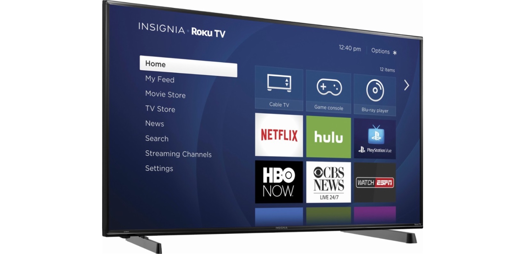 Insignia 49-inch 1080p Smart Roku Hdtv W  3 Hdmi Inputs For $280 