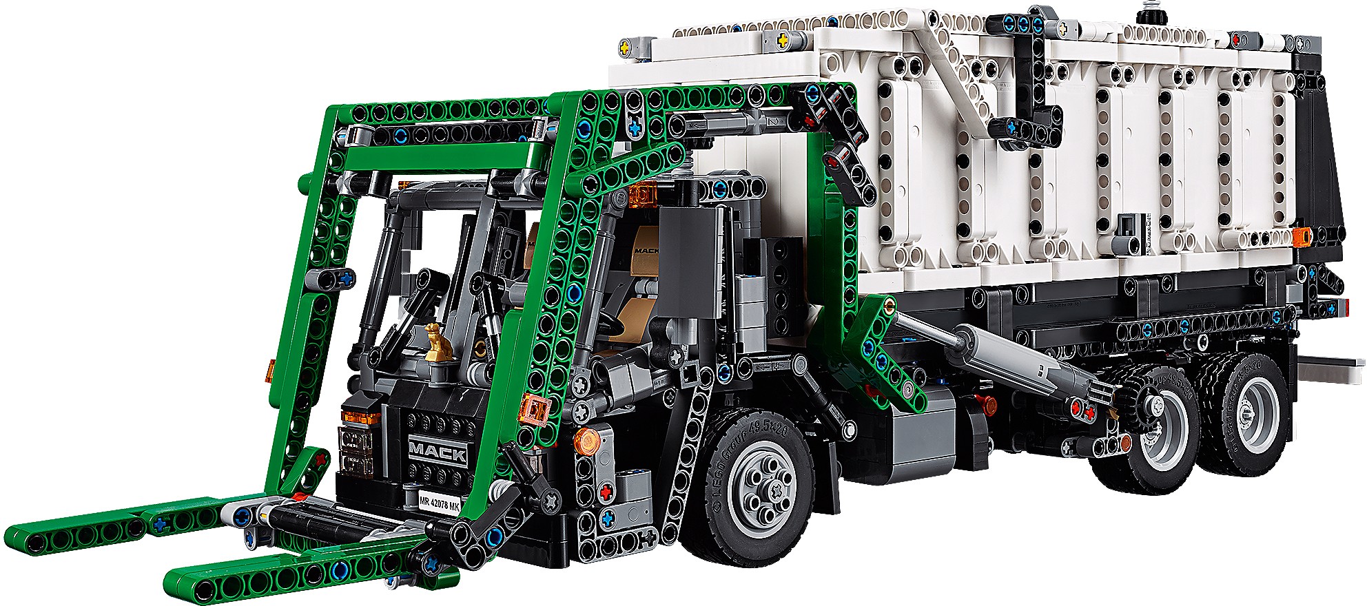 LEGO hauls in new Technic Mack Anthem Truck w/ working steering ...