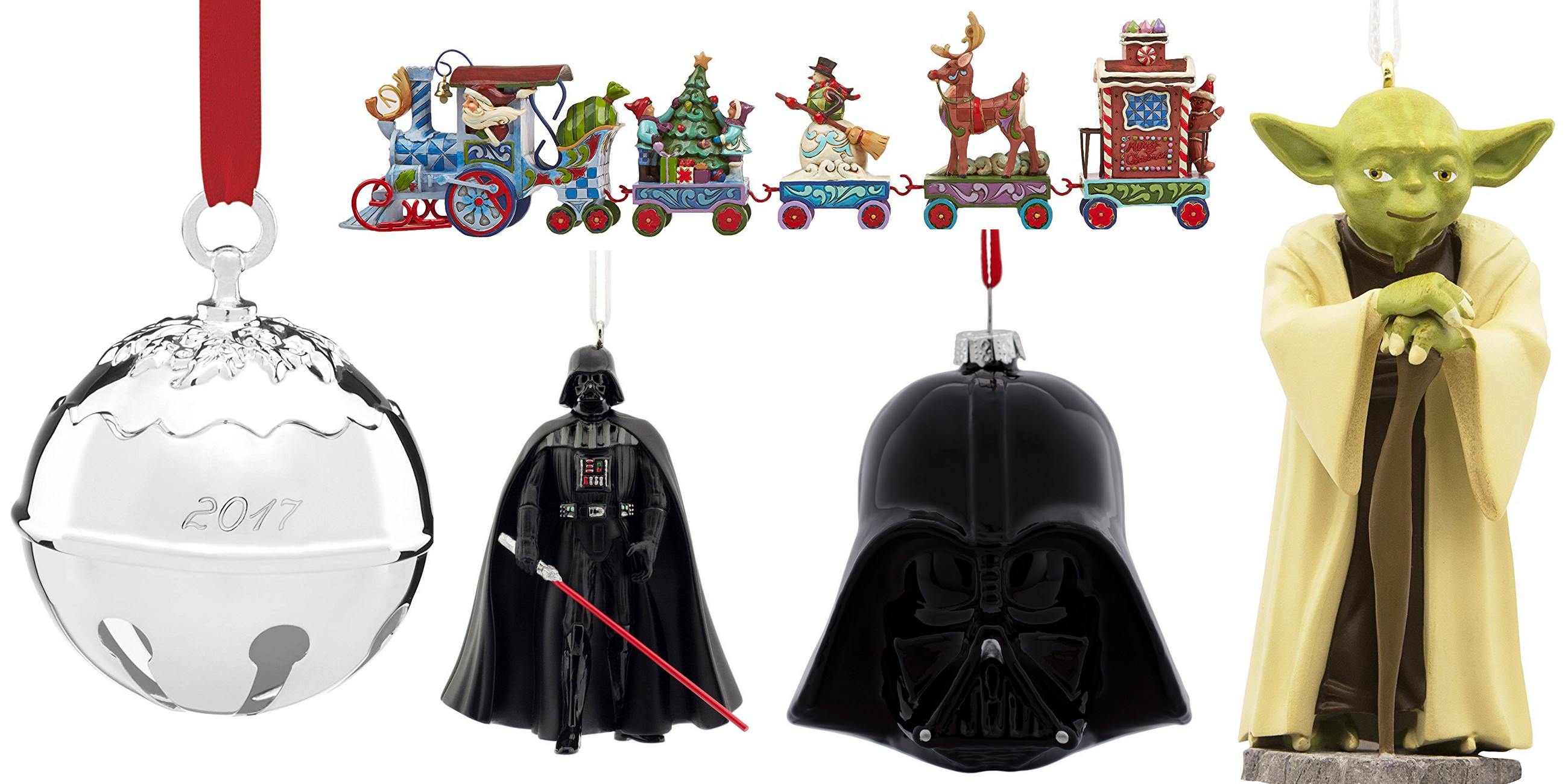 Amazon has Christmas Tree ornaments from 4 Star Wars, Disney